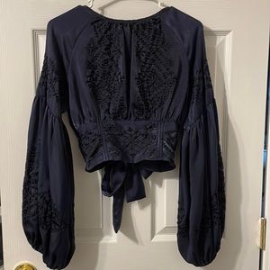 Free people midnight hour top